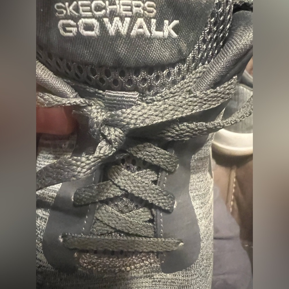 Skechers Women's Gray Sneakers - Picture 4 of 6